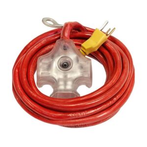 大三通3.5mm附過載動力延長線-2P 15A 2.0mm²