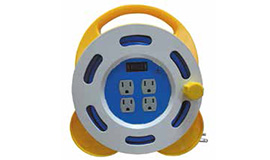 NEW-3331-3P(附接地)<br>自動斷電型安全電纜輪座