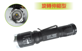 NEW-T613-LED充電手電筒